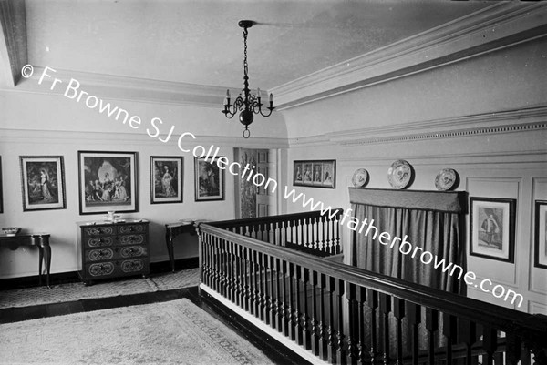 HOWTH CASTLE LOBBY AT TOP OF STAIRS